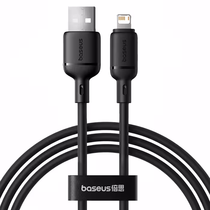 کابل تبدیل USB به لایتنینگ بیسوس مدل CB000115 با توان 20 وات و طول 1 متر