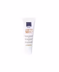 ضد آفتاب فلوئید رنگی یووی بلاک SPF50 آیسیس فارما 40 میلی لیتر