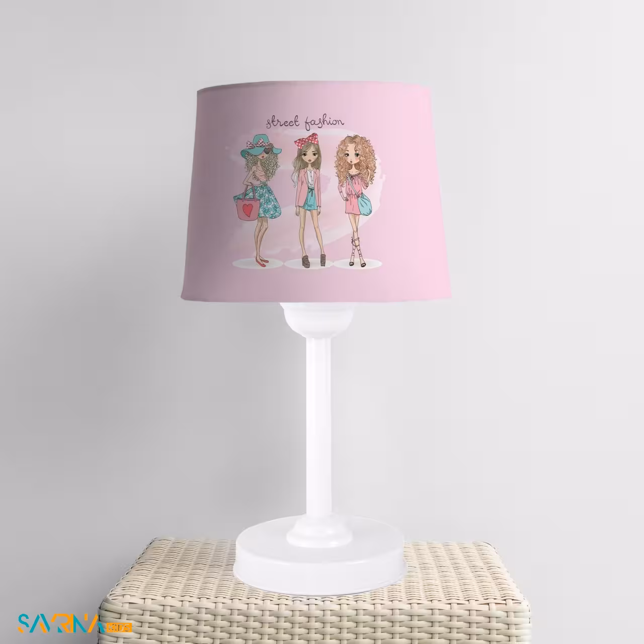 آباژور بچگانه طرح دختران زیبا کد AS1741