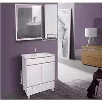 روشویی کابینت دار فلورا زمینی65 سانت