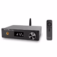 دک بلوتوث و آمپلی فایر هدفون 32 بیتی SMSL D12 DAC Audio Decoder Input USB Coaxial Optical Output RCA DSD512 32-bit 768KHZ for PS5 Switch Support MQA