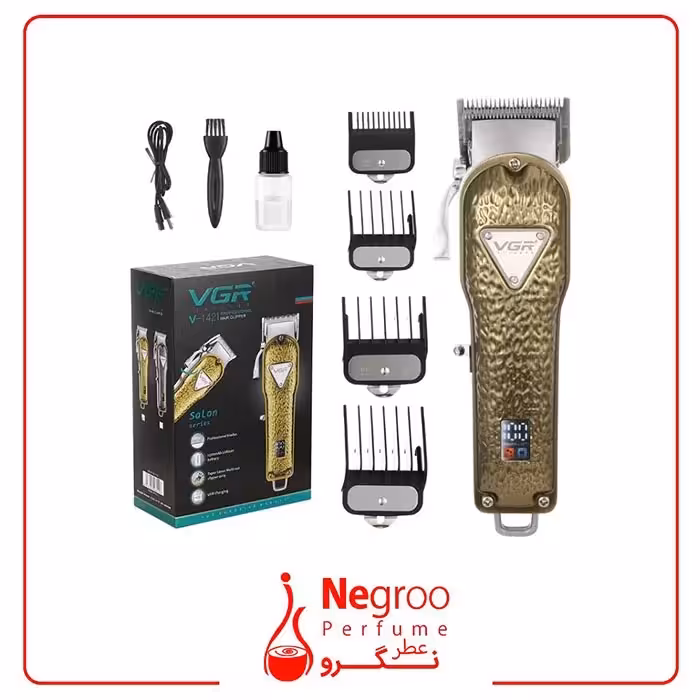 ماشین اصلاح موی سر و صورت وی جی ار مدل V-142