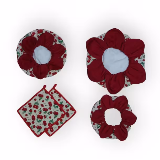 ست دمکنی 3 تکه مدل گیلاس به همراه دستگیره | کالا مکس