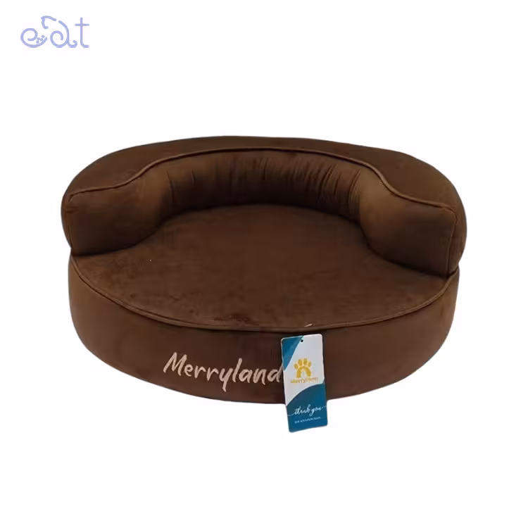 جای خواب سگ و گربه مریلند مدل رویال MerryLand Royal (رنگ قهوه ای سایز 3)