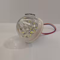 لاسوگاسی خورشیدی سفید 5.5 سانت تخت