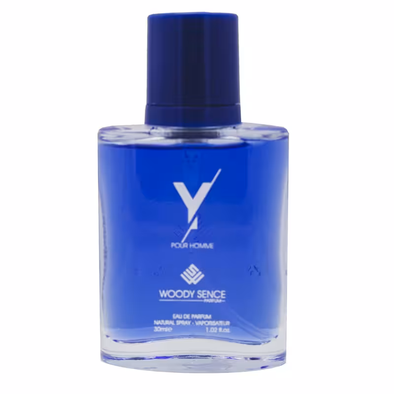 عطر ادکلن جیبی مردانه وودی سنس مدل Yves Saintحجم30میلی لیتر