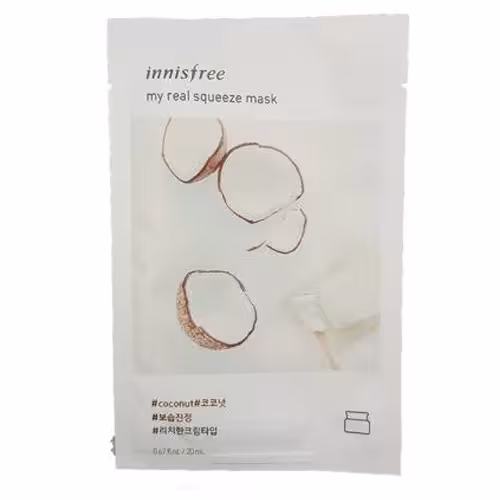 ماسک ورقه ای نارگیل اینسفری کره ای | Innisfree coconut Mask