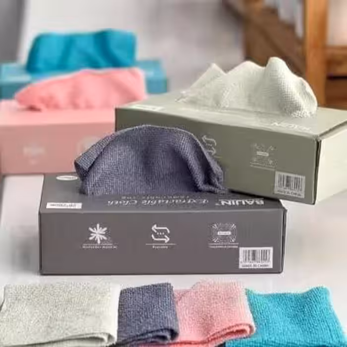 دستمال میکروفایبر جعبه ای