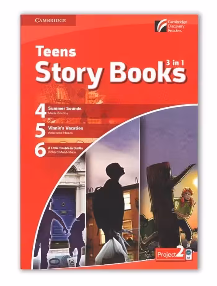 کتاب داستان پروجکت 2انگلیسی Teens Story Books – Project 2( چاپ سیاه و سفید)