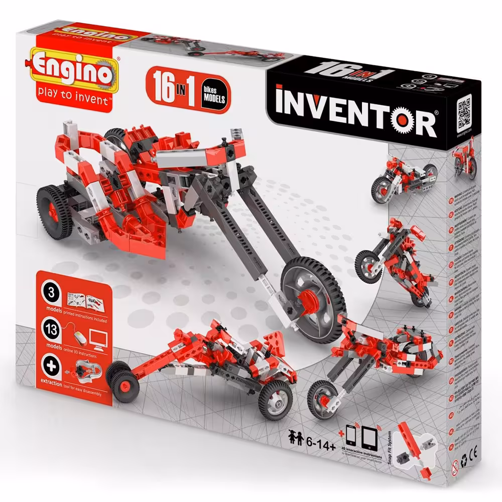 ساختنی Engino مدل 16 در 1 موتور سیکلت