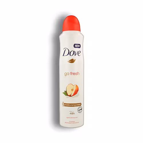 اسپری زیر بغل زنانه داو مدل go fresh سیب حجم 250 میل