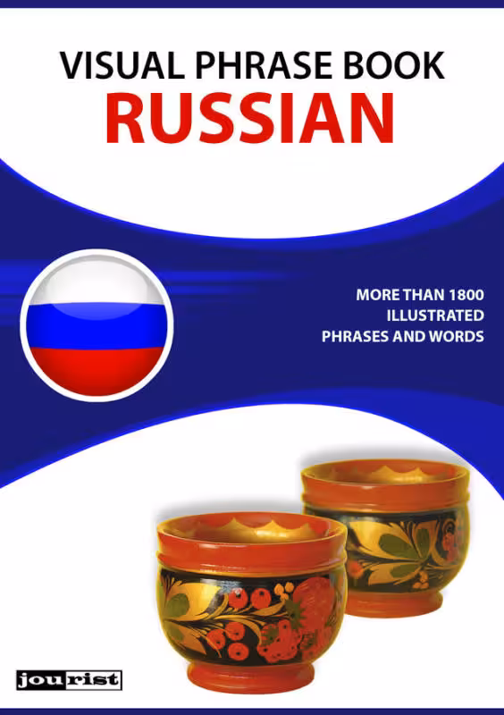 خرید کتاب زبان روسی Visual Phrase Book Russian
