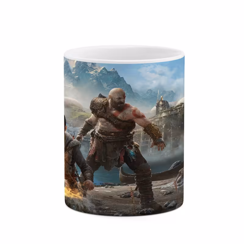 ماگ چیتوکالا طرح گاد آف وار God Of War مدل mgh40784
