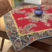 رومیزی یک در یک شروین قرمز