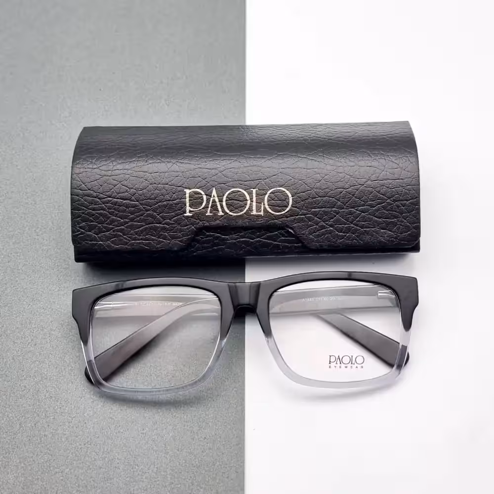 عینک طبی جدید پائولو مدل 1885 مشکی هایلایت