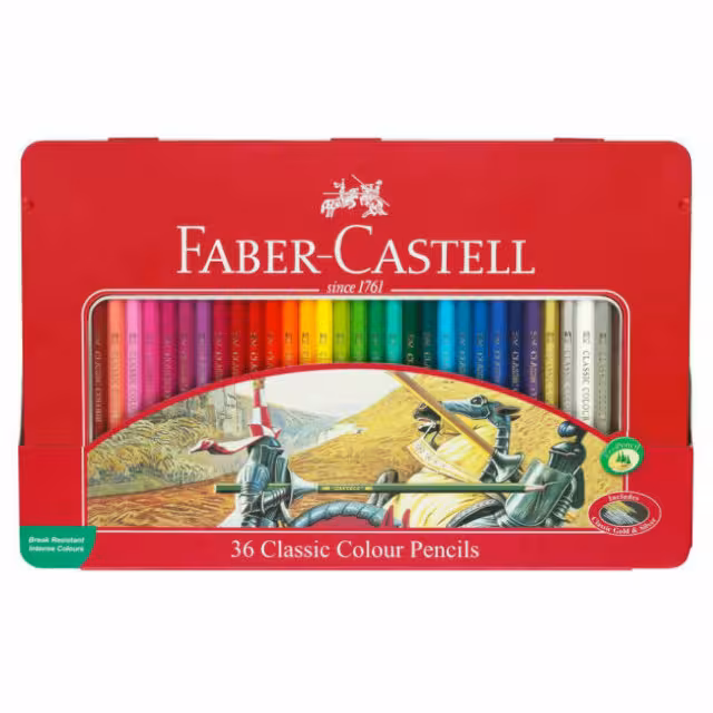 مداد رنگی 36 رنگ فابر کاستل مدل کلاسیک کد C - 115846 | چاوه