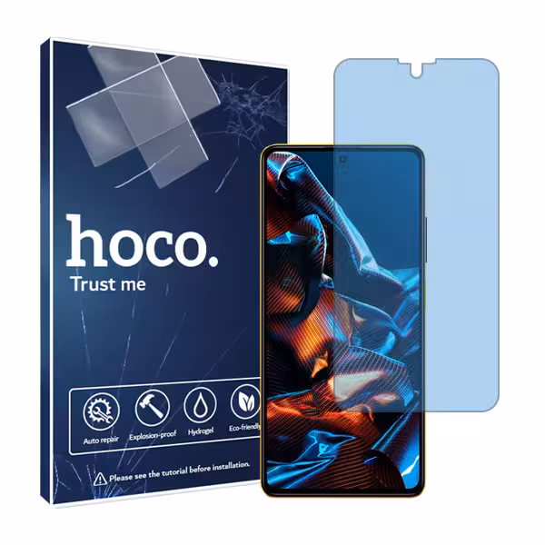 گلس شیائومی Poco X5 Pro مدل مات آنتی بلو برند هوکو کد S