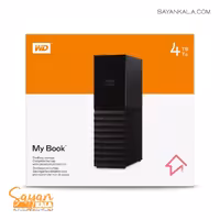 هارداکسترنال وسترن دیجیتال مدل WESTERN DIGITAL 4TB MY BOOK