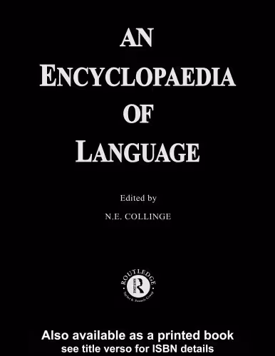 خرید و دانلود نسخه کامل کتاب An encyclopaedia of language