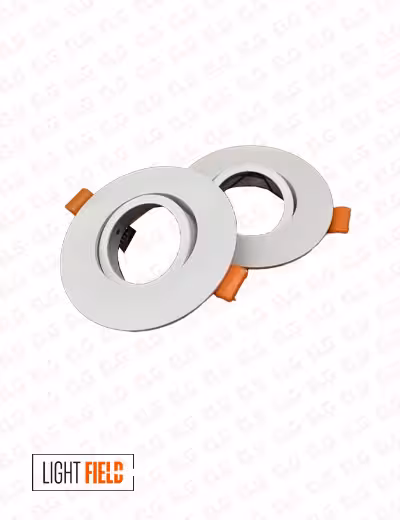 قاب هالوژن آلومینیومی توکار لایت فیلد مدل LF-F10