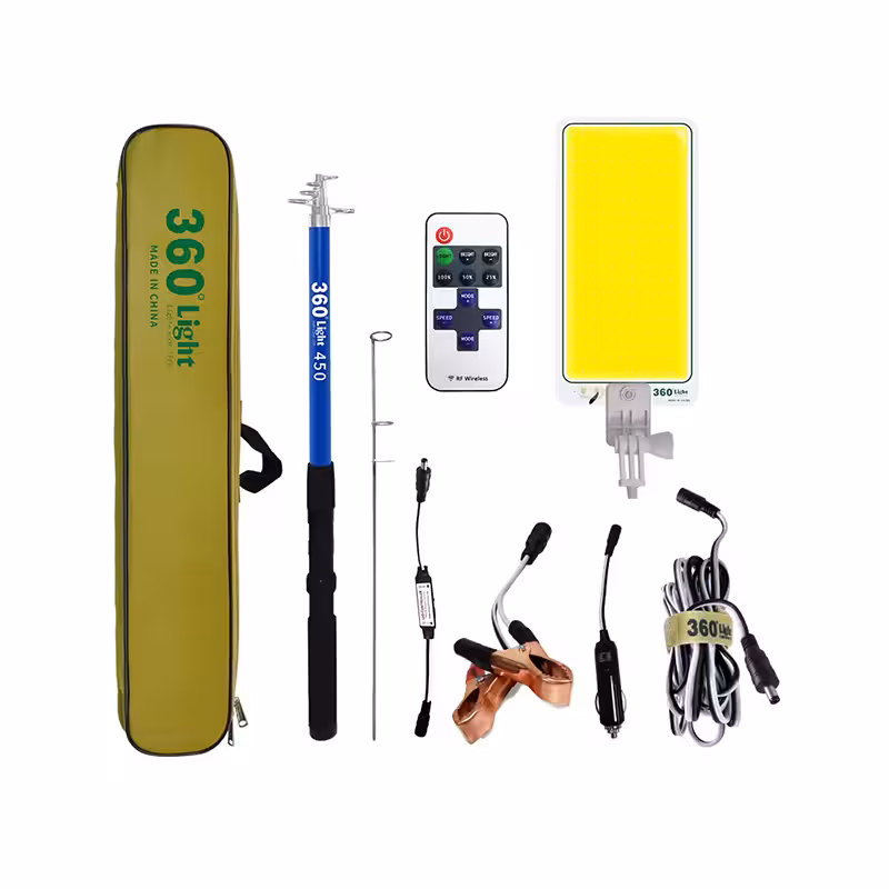 چراغ کمپینگ فیش لایت پایه دار مدل FR-04