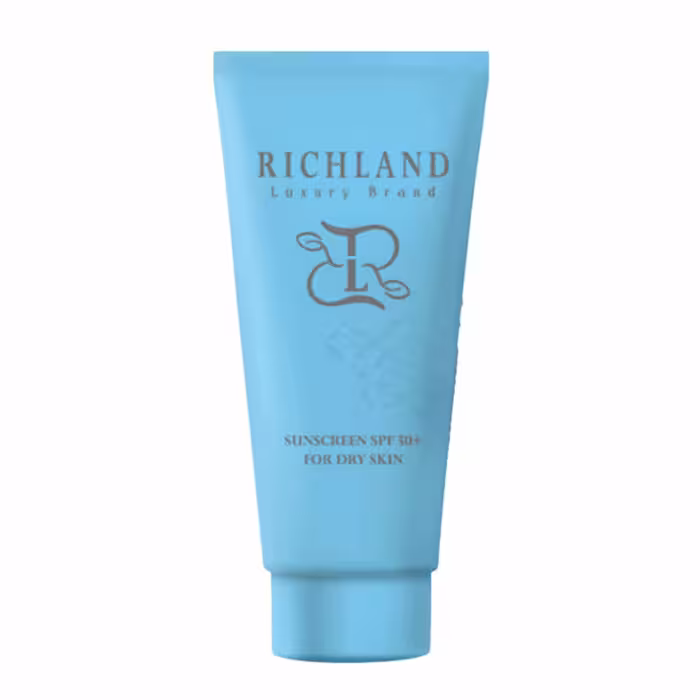 کرم ضد آفتاب بدون رنگ ریچلند مناسب پوست خشک حجم 40 میلی‌لیتر | Richland SPF50 Sun Protection Dry Skin Sunscreen