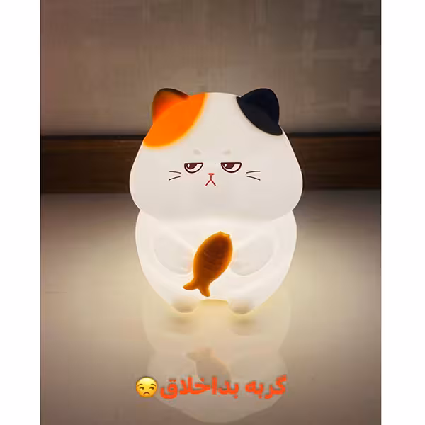 چراغ خواب های شارژی سیلیکونی گربه