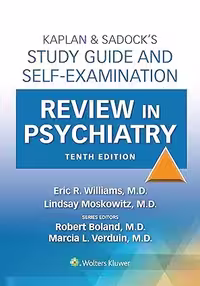 خرید و دانلود نسخه کامل کتاب Kaplan &amp; Sadock’s Study Guide and Self-Examination Review in Psychiatry (10th Edition) -   Pdf