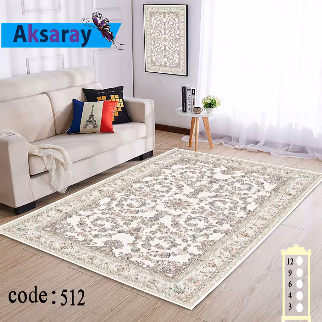 روفرشی کشدارمخمل شانل تراکم بالاطرح وینتیجی  کد 512
