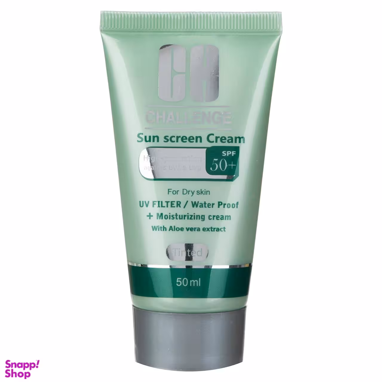 کرم ضد آفتاب چلنج (Challenge) مدل Tinted For Dry Skin حجم 50 میلیلیتر
