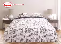 سرویس روتختی دونفره طرح شاخه، شامل لحاف، ملافه و روبالشی