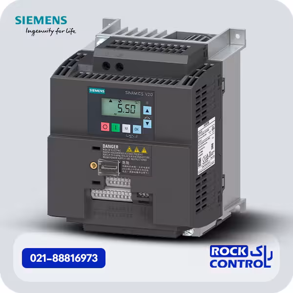 اینورتر تک فاز زیمنس سری V20 توان 3 کیلووات کدفنی 6SL3210-5BB23-0UV1
