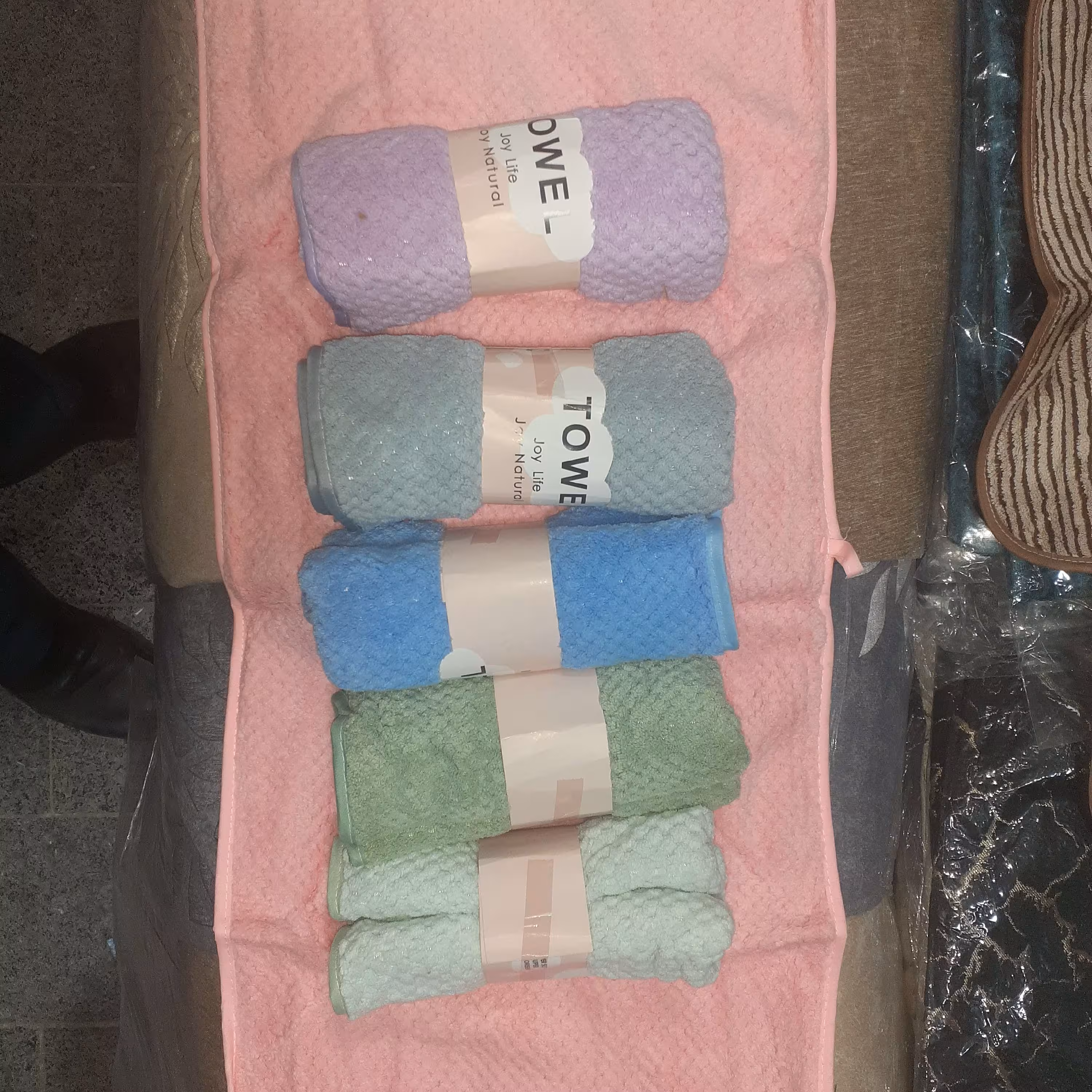 حوله دست و صورت نانو مدل towel