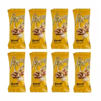 کیک روغنی دو رنگ با تزئین کنجد طغرا 80 گرمی بسته 24 عددی