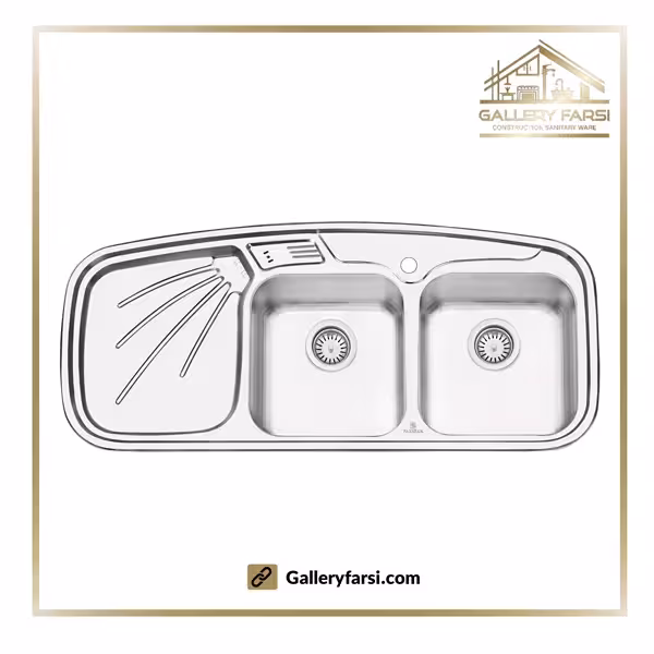 سینک پرنیان استیل توکار مدل PS-2202