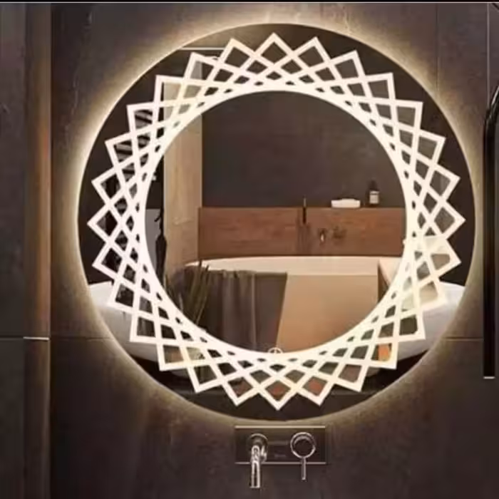 اینه بک لایت کد 100 حرارتی لمسی