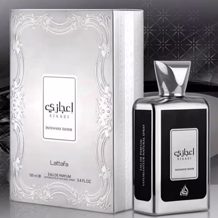 عطر لطافه اعجازی سیلور  Lattafa Ejaazi Intensive Silver