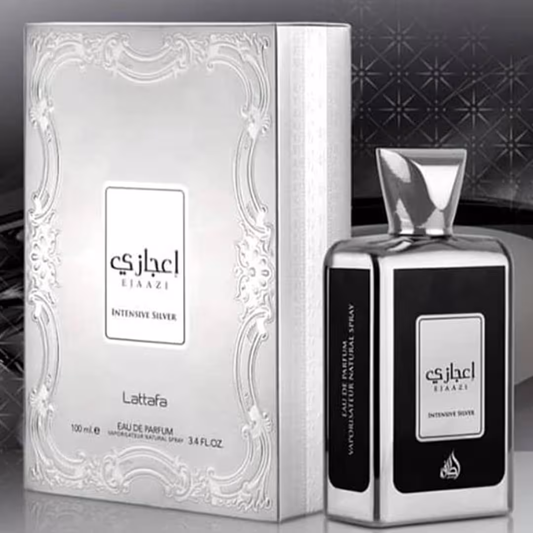 عطر لطافه اعجازی سیلور  Lattafa Ejaazi Intensive Silver
