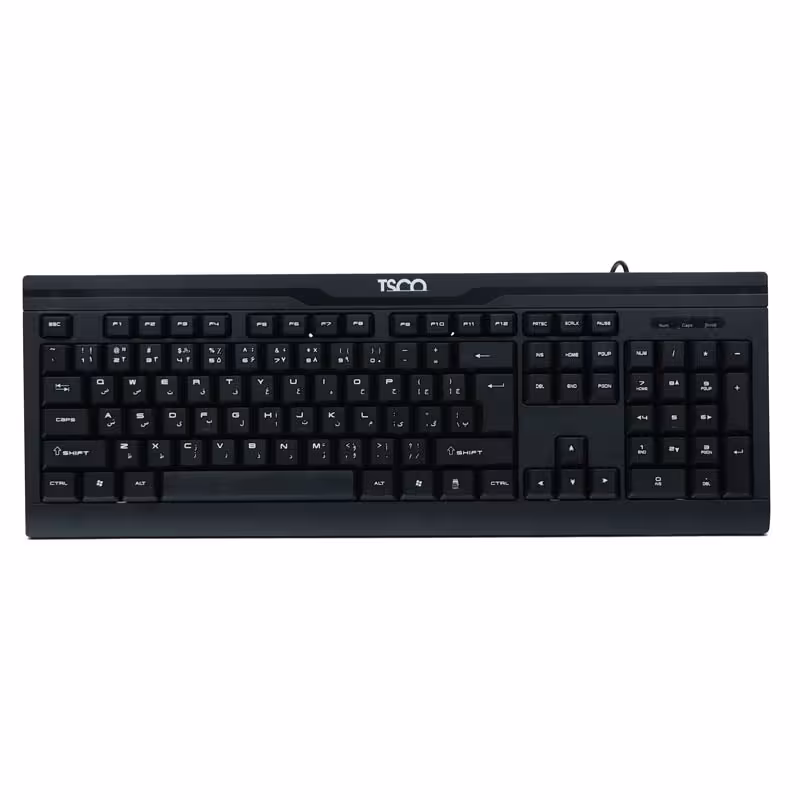 کیبورد سیم دار تسکو مدل TSCO TK8012