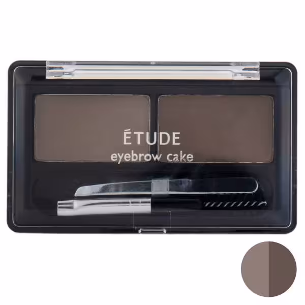 سایه ابرو دو عددی Etude مدل Eyebrow Cake 02