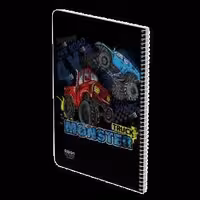 دفتر80برگ وزیری سیمی مجلدفانتزی الیپون کد236کارتن 48