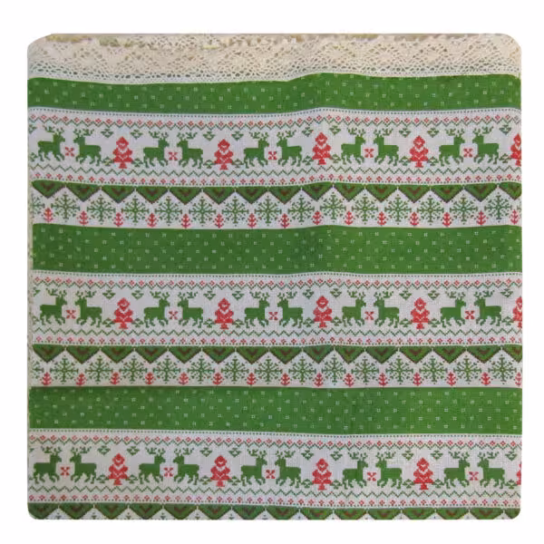 پاتریکا رومیزی 180*140 مستطیل طرح گوزن