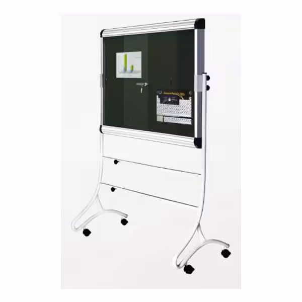 پایه متحرک اعلانات شیشه خور 7cm شیدکو