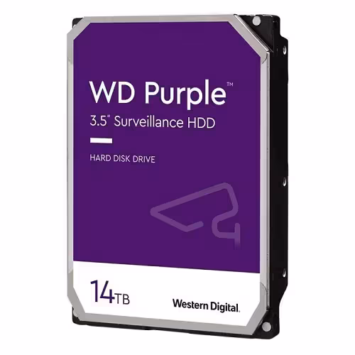 هارددیسک اینترنال وسترن دیجیتال مدل Purple ظرفیت 14 ترابایت
