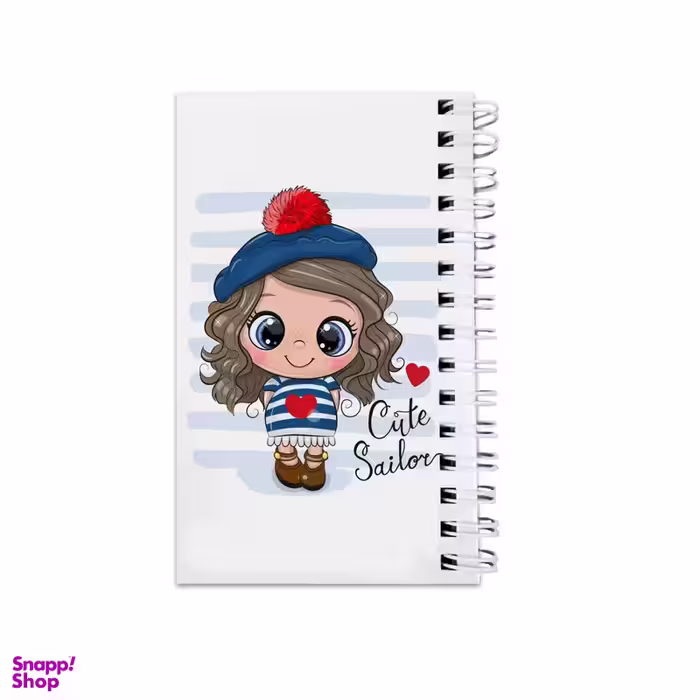 دفترچه یادداشت ۶0 برگ مدل To Do List طرح دختر ملوان کد 3001005