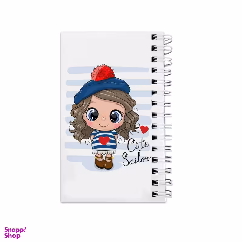 دفترچه یادداشت ۶0 برگ مدل To Do List طرح دختر ملوان کد 3001005
