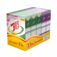 پودر ماشین لباسشویی رنگین شوی تاژ با رایحه شکوفه بهاری بسته 5 عددی