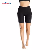 شلوارک غواصی زنانه DIVE&SAIL  مدل 2mm Split Sleeveless Wetsuit