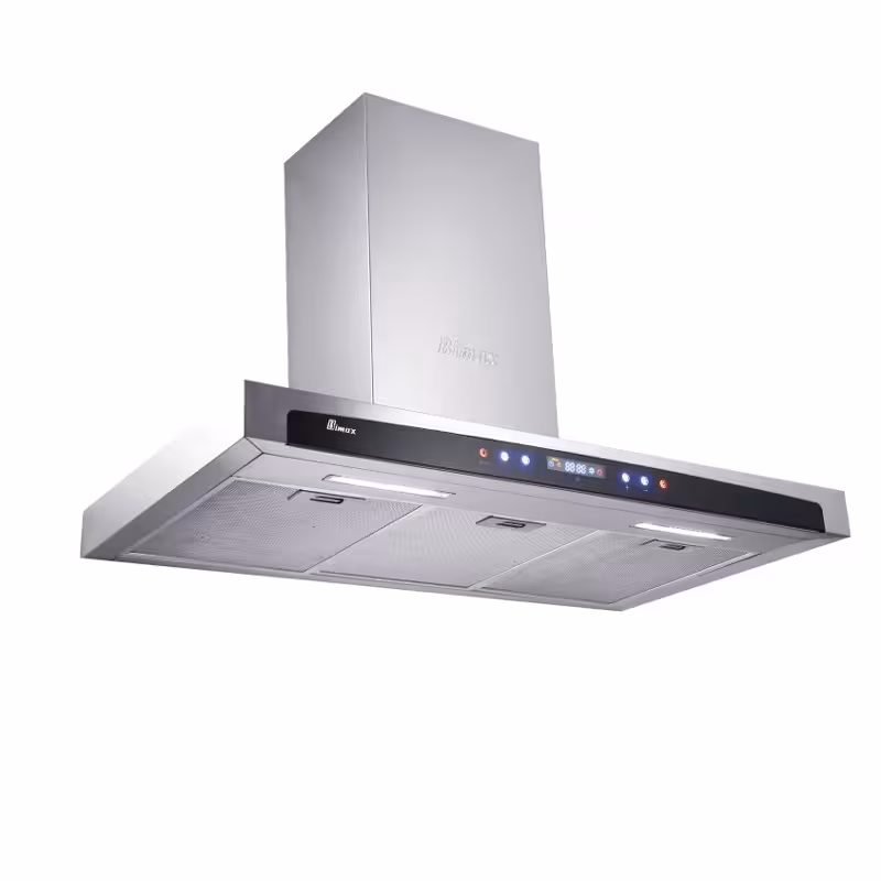 هود شومینه ای بیمکث مدل 2018 سایز 90 استیل