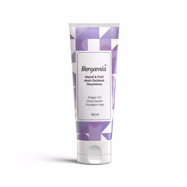 برگامیا کرم مرطوب کننده دست و ناخن آرگان
